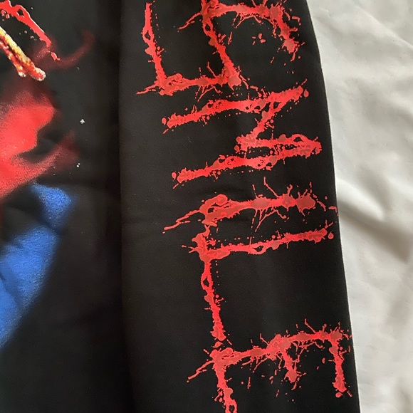 Juice Wrld XO Vlone Joker Hoodie - Picture 7 of 16